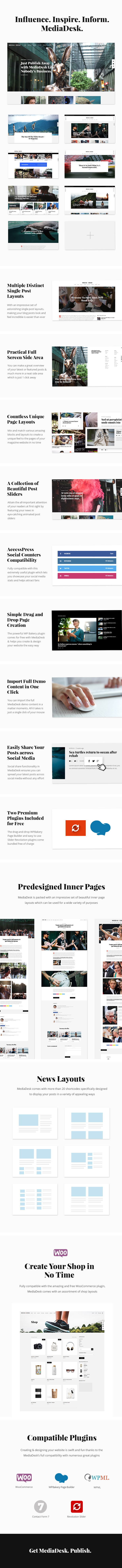 MediaDesk - Magazine WordPress Theme - 1